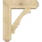 Ekena Millwork Balboa Craftsman Rough Sawn Bracket w/ Offset Brace, Douglas Fir, 8"W x 26"D x 30"H BKT0806X26X30BOA04RDF - alternate 3